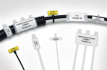 Cable identification for pipes, cables and wires of any size.