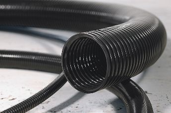 HelaGuard HG-FR convoluted tubing offers excellent fire protection properties.