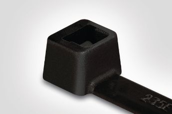 Black standard cable ties