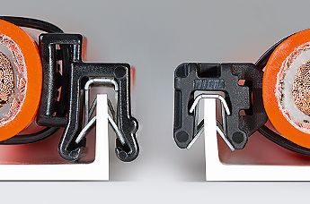 cable clips for low and narrow edges