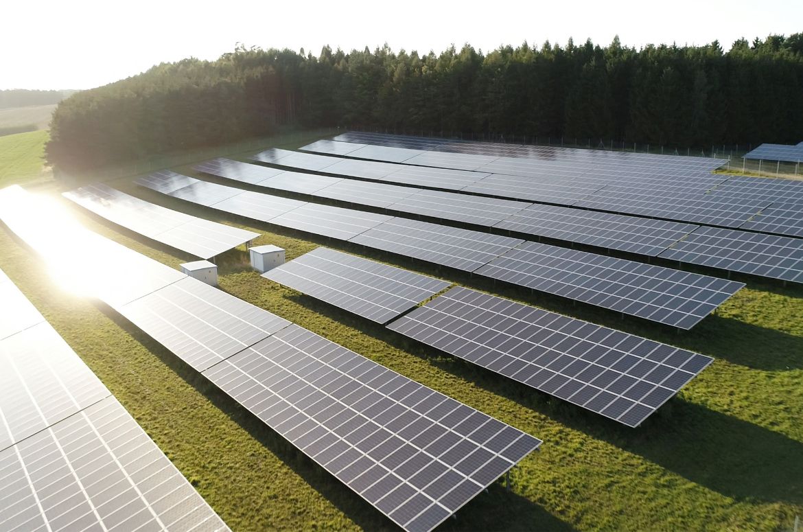 Solar farm image
