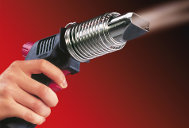 Application of hot air gun E4500