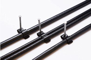 Metal Nail Clip ensuring full compliance with the BS7671 wiring regulations.