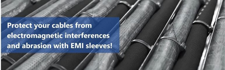 Protecting cables against electromagnetic interference: EMI sheaths