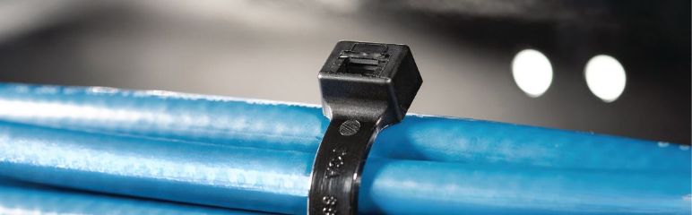 T--Series cable ties made with recycled material