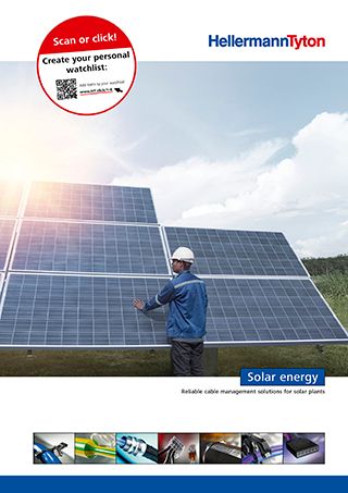 Cover of solar energy competence brochure