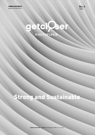 White paper cover for “Strong and Sustainable – Cable Management with Bioplastics”