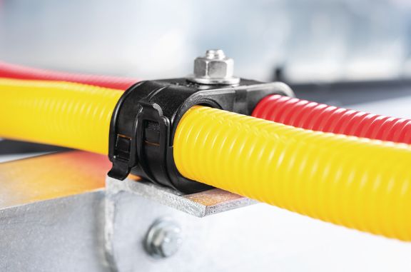 Hose Routing Clips Cable clip solutions: adhesive and screw-in options