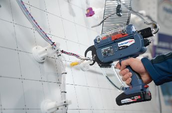 Automatic cable tying with the Autotool CPK hybrid