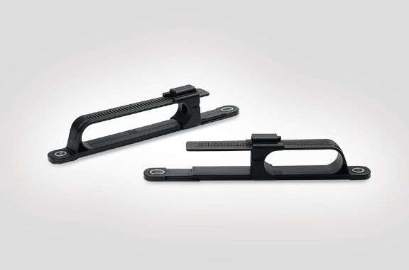 Screwed Ratchet Clamp: flat cable clamp for heavy dutry