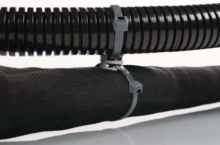 cable tie couplers for parallel routing