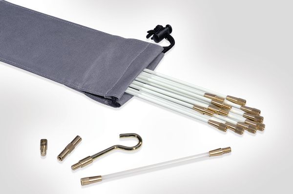 Cable puller tool for electricians to easily route cables