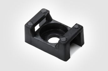 Screwable cable tie mounts