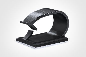 One-piece cable clips