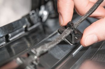 self-adhesive cable mount