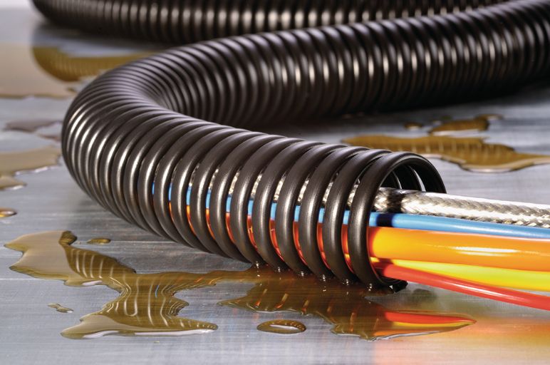Robust spiral wrap cable conduits