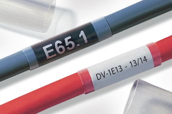 Clear heat shrink tubing
