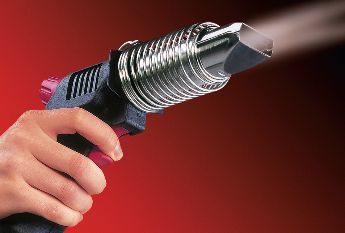 Application of hot air gun E4500