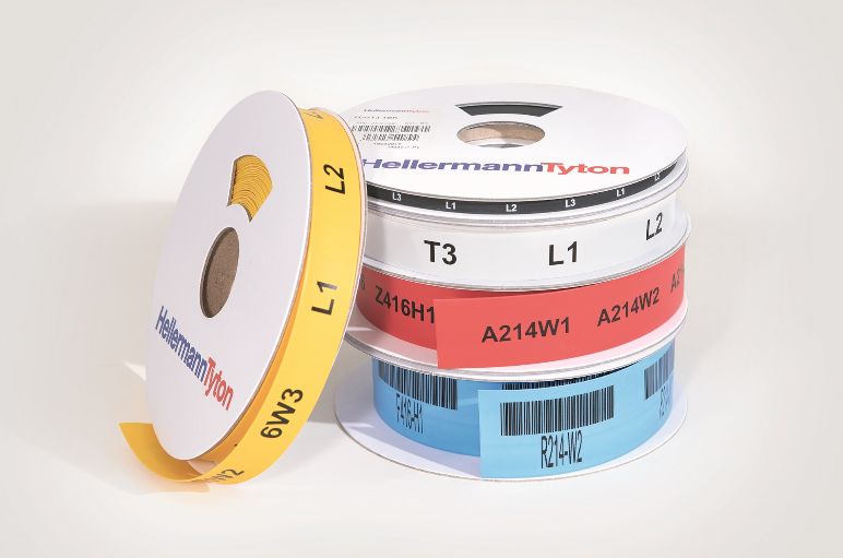 Printable heat shrink labels