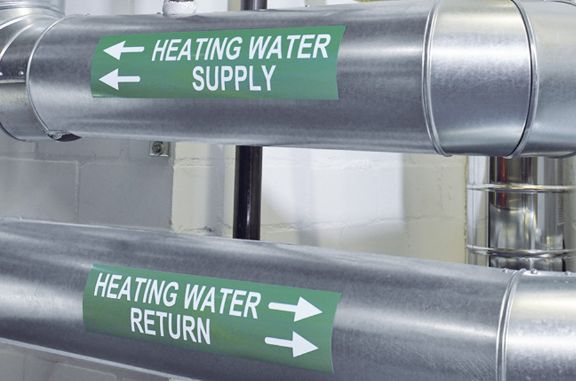 coloured labels, helatag, durable identification