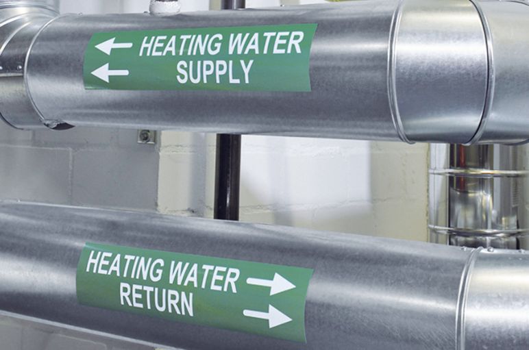 coloured labels, helatag, durable identification