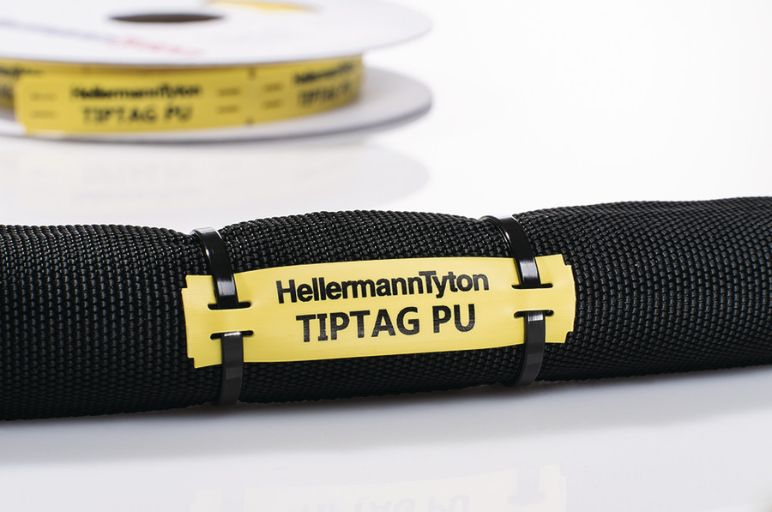 Cable tags, wire tags: continuous and ladder-style