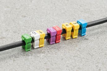 Fast and easy cable marking: with WIC pre-printed cable markers.