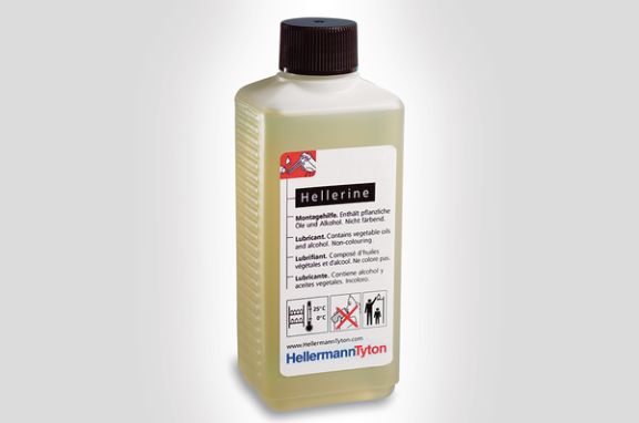 Hellerine: Installation aid for insulation hoses