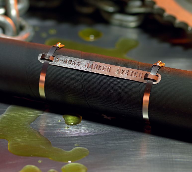 M-BOSS – reliable identification for the chemical industry HellermannTyton