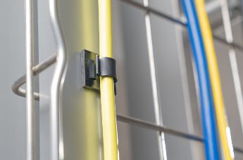 Magnetic cable clips