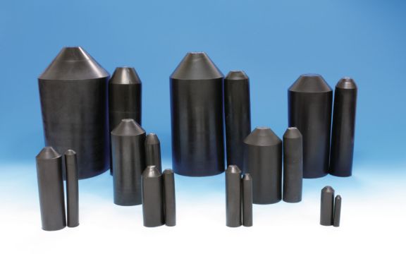 Heat shrink end caps provide reliable sealing and insulation for low-voltage cable applications
