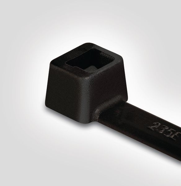Black standard cable ties