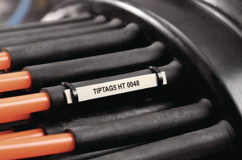 Avionic Cable Tag Cable tags, wire tags: continuous and ladder-style