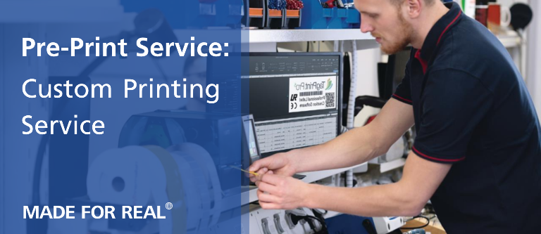 custom printing solutions for cables from HellermannTyton pre-print